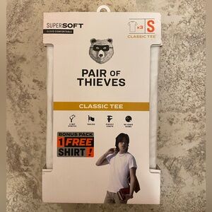 Pair of Thieves Classic Tee 3 Pack Men’s S White